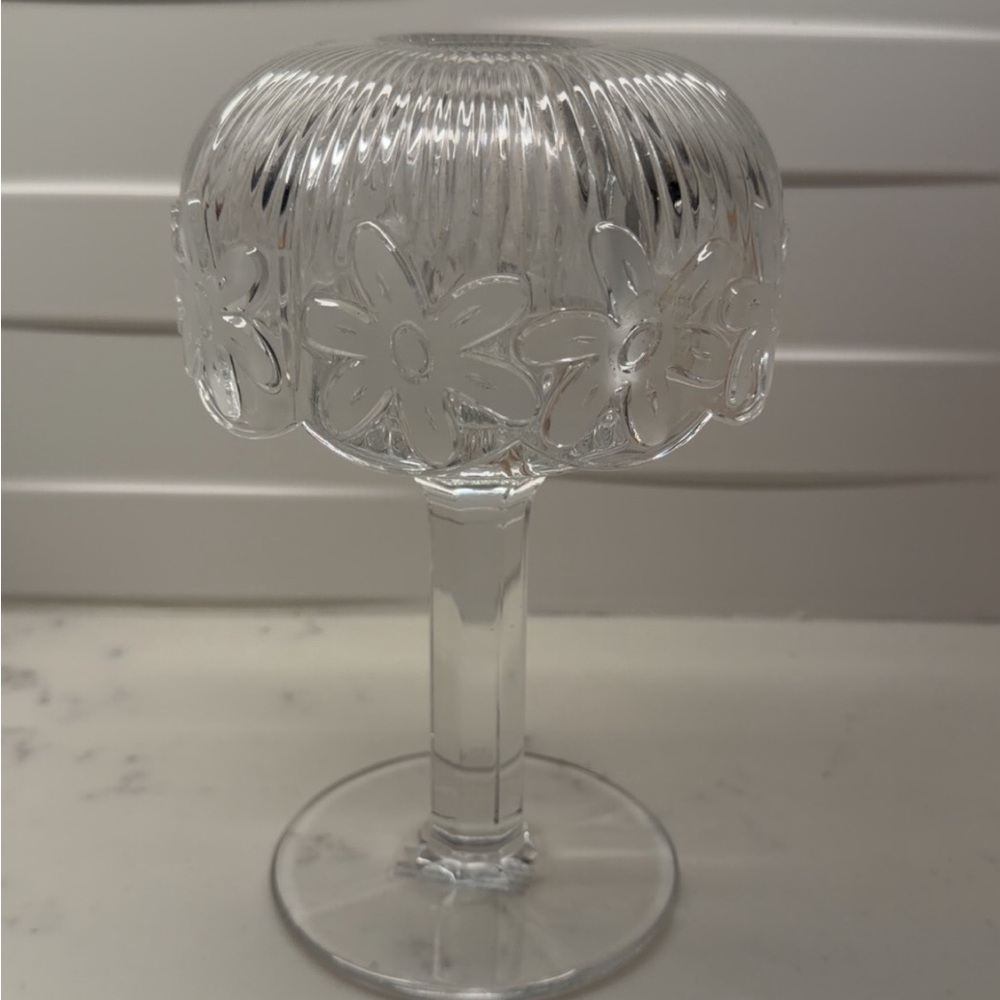 Crystal daisy fairy lamp